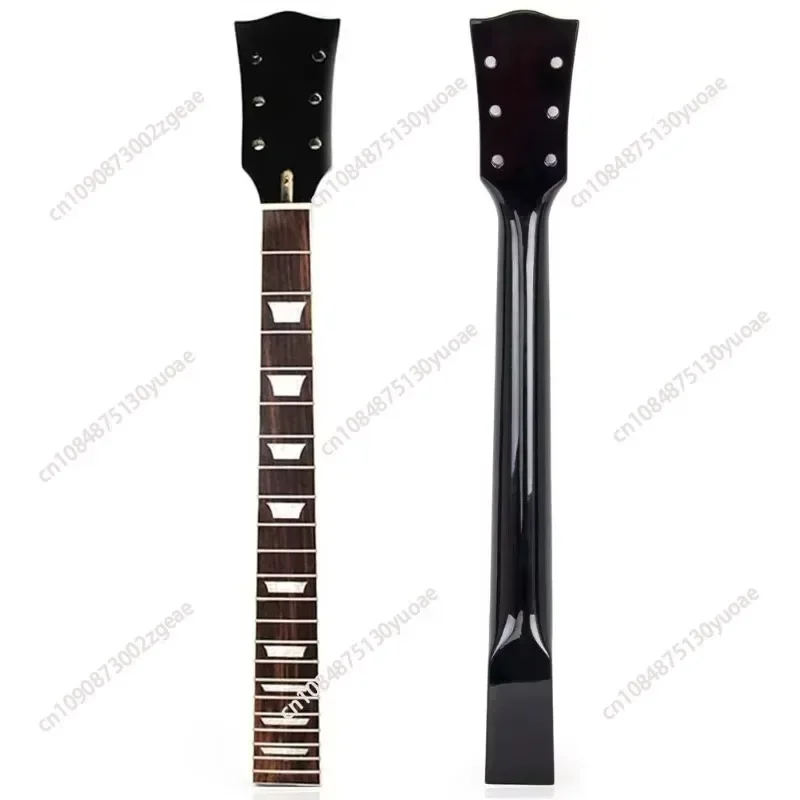 22 fret maple electric guitar handle neck rosewood fretboard, black，suitable for Gibson Les Paul LP