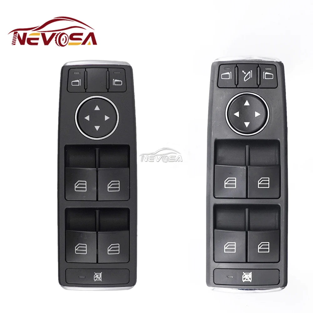 

Master Window Switch Button For Mercedes-Benz B ML G GL GLA Class 2013-2016 1669054300 A1669054300 A1669054300 Orange Light