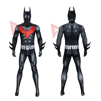 Neues Nightscream Batman Cosplay-Kostüm, schwarzer Overall, Helm, maßgefertigt 10 best sales Batman Fantasia - №6
