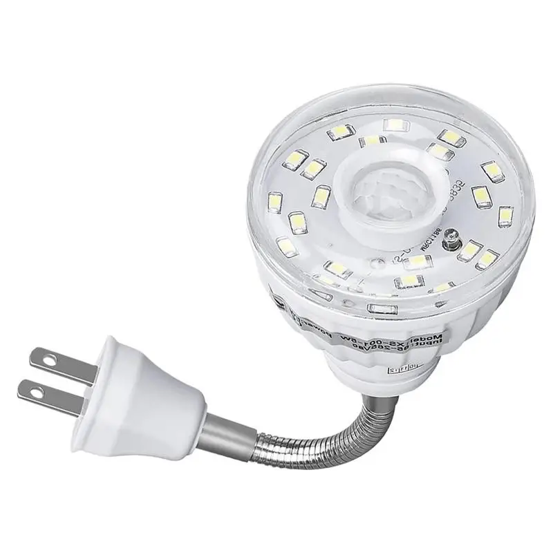 

Night Light Motion Sensor Hallway Motion Sensor Light Plug-And-Play Fixture Lamps Bulb Spotlight For Wall Bathroom Bedroom
