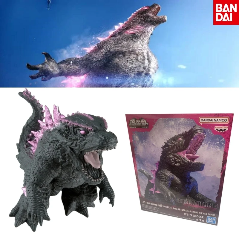 

Bandai Genuine Original BANPRESTO Toho Monster Series Godzilla 1995 GODZILLA VS. KONG Statue Action Figure Model Kids Toys Gifts
