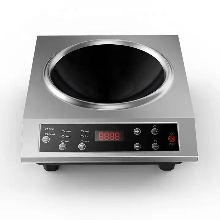 

3500w High Quality Stainless Steel Commercial Induction Cooker for Hotel Restaurant High Power Cooker