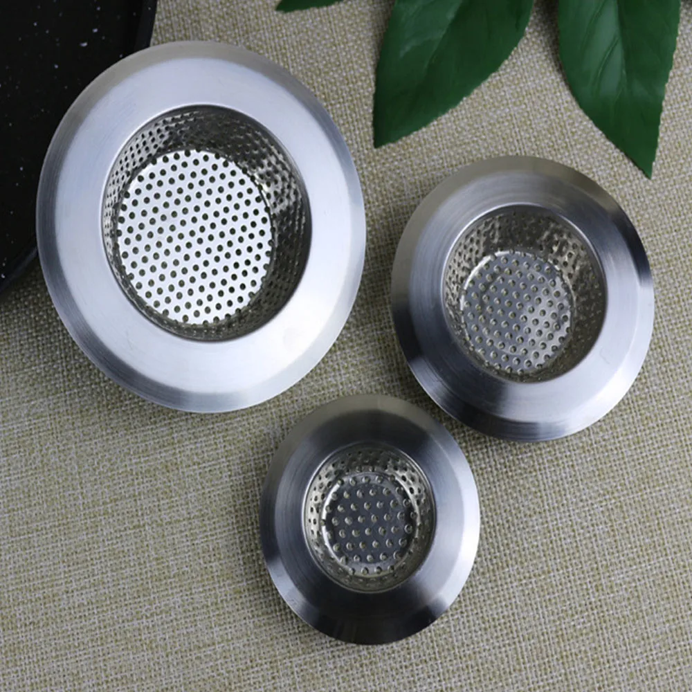 Stainless steel Kitchen Water Sink Filter Sink Mesh Strainer Kitchen Tool Bathroom Floor Drain Cover Shower Hair Catche Stopper