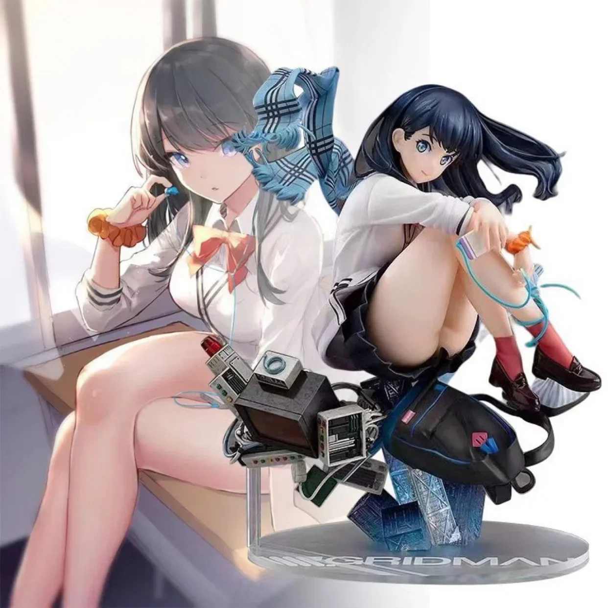 

Gridman Takarada Rikka Kawaii Anime Figure Ssss Gridman Figures Cute Hentai Figurine 18cm Sexy Girls Statue Model Toys Gifts