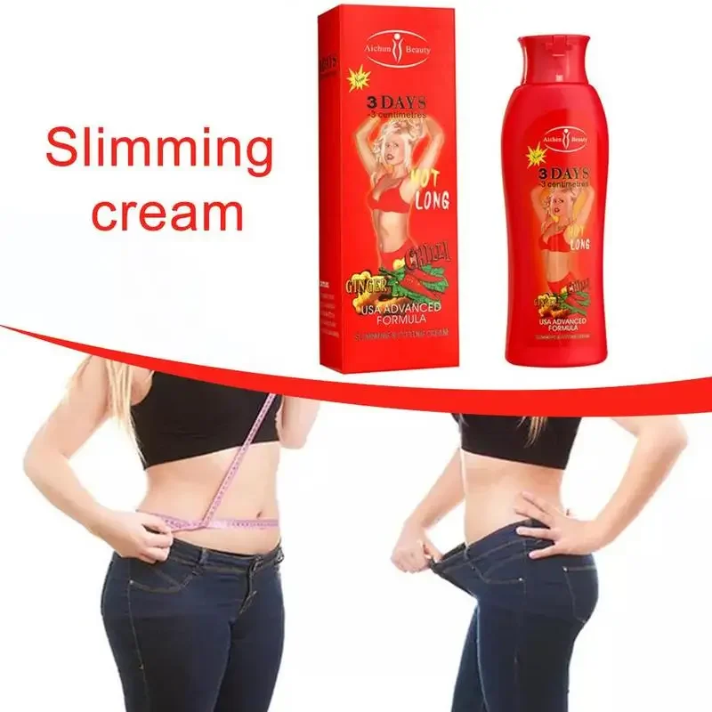 Fat Burning Ginger Body Cream Belly Slimming Gel Fitness Fat Burner Slimming Cream Fast Weight Loss Anti-cellulite Cream Slime