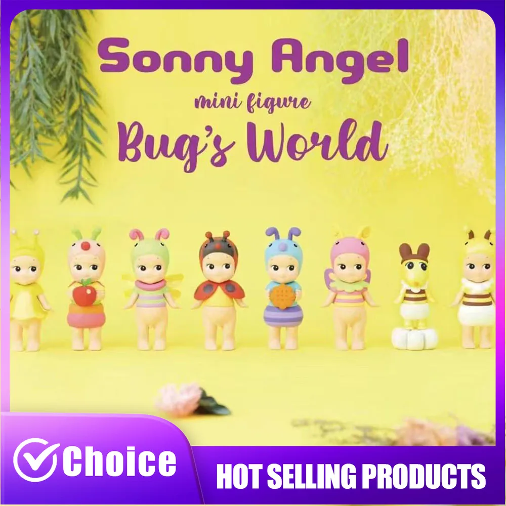 

Sonny Angel Blind Box Series Bugs Would Anime Figure Cute Doll Collection Original Gift for Kids Birthday Party Decoration