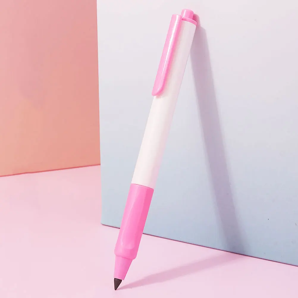 

8Pcs Inkless Everlasting No Sharpening Pencils Portable Lightweight Reusable Sketch Drawing Writing Pencils for Kids Students