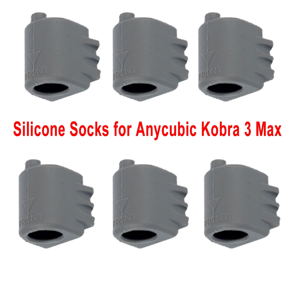 Silicone Socks For Anycubic Kobra 3 Max Hotend Protector Cover Case Accessories Heat Insulation Kobra 3 Max Silicone Sleeve Case