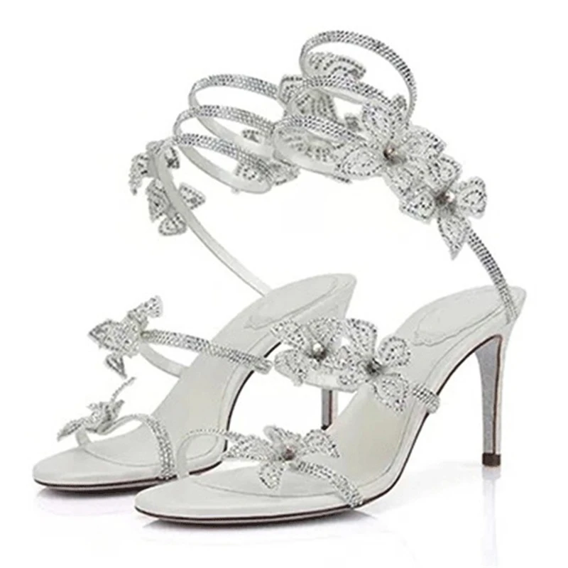 Eilyken Kristall High Heel Sandals Clear 4