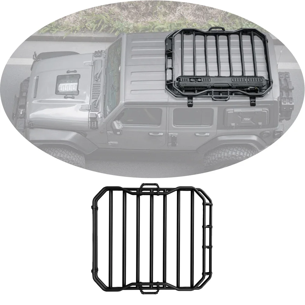 

Fury 2018+ Accessories Aluminum CNC Process Roof Rack for Jeep Gladiator JT