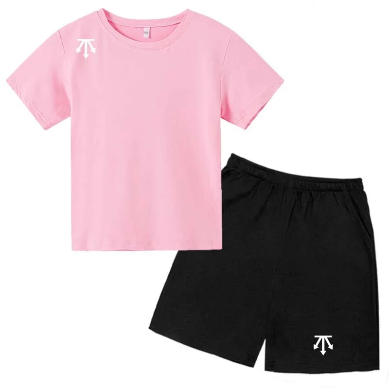 

2-12Y Kids Autumn & Winter Fashion Hoodie 2-Piece Set Top & Pants Casual Sports Outfit for Boys & Girls