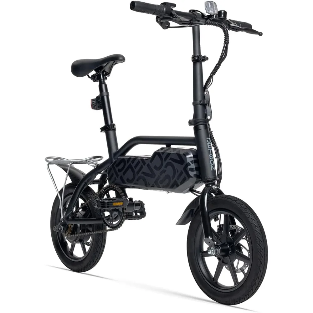 

J5 Electric Bike, Top Speed of 15 MPH, Maximum Range of 15 miles with Twist Throttle Or 30 miles with Pedal Assist, 350-Watt