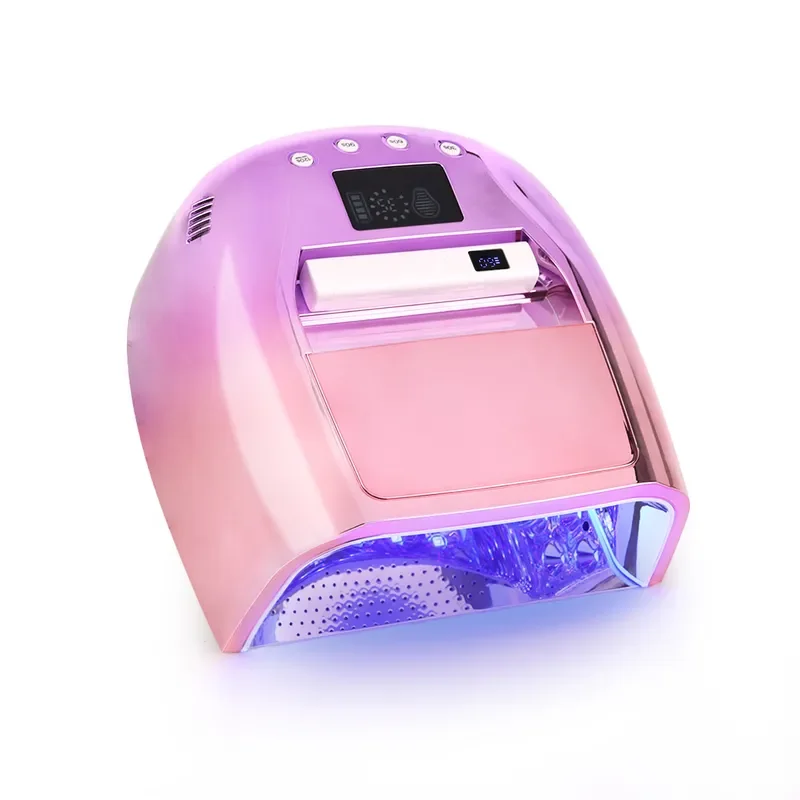 Hot Selling Nail Special Baking Glue Dryer 128W Quick-drying Non-black Hand One-word Light Integrated Wireless Nail