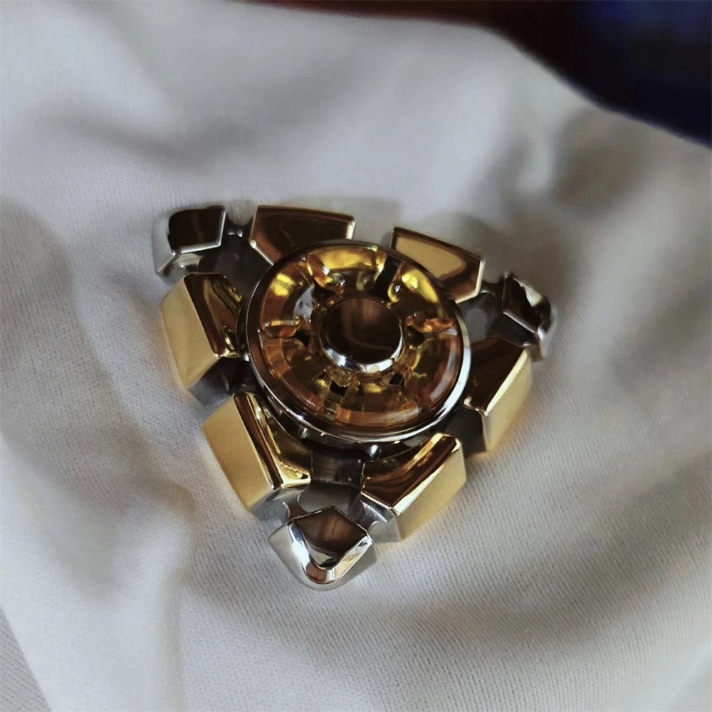 Reorganization Stainless Steel Fidget Slider Fidget Spinner EDC Toys Anti Stress Hand Spinner  ADHD Anxiety Relief Sensory Toys