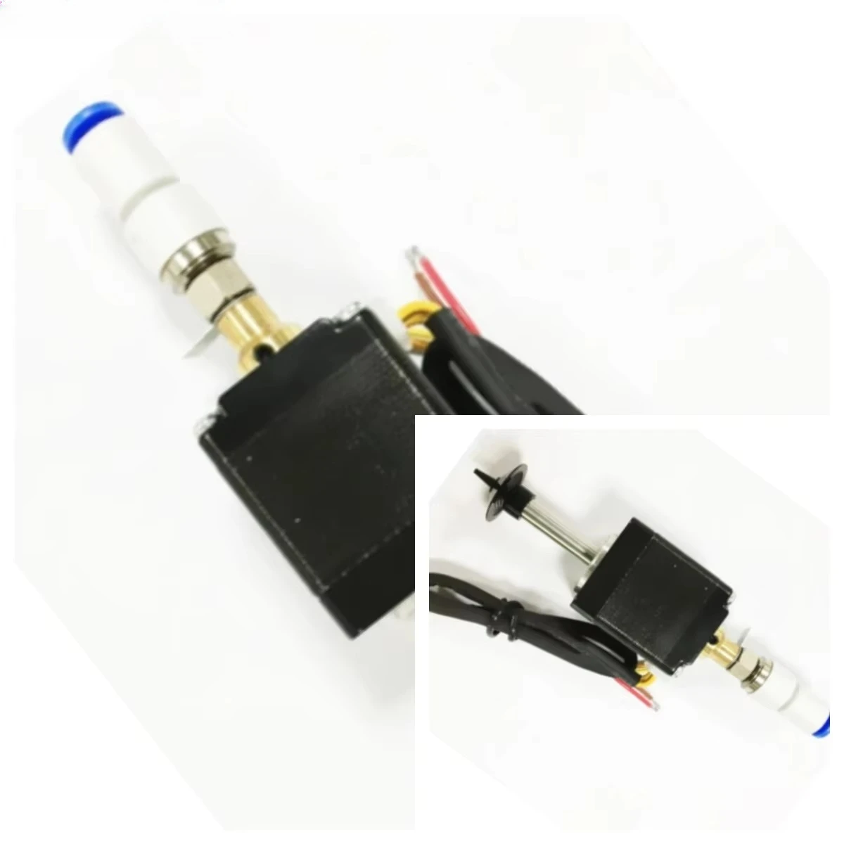 NemA8 hollow shaft stepper 5mm special connector rotary joint stepper motor for DIY surface mount machine pickup head