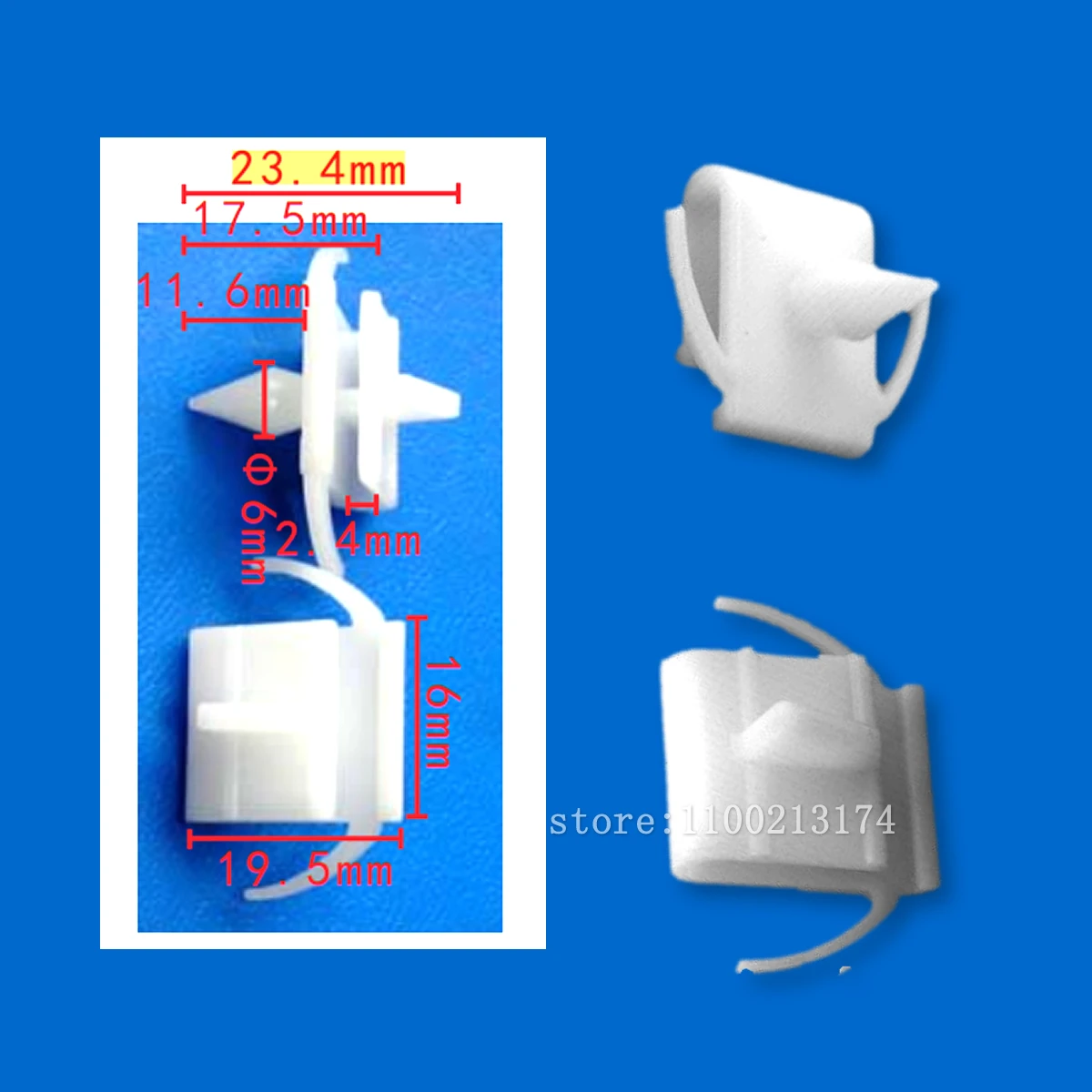 50/100x OEM لسيارات BMW E30 E34 الجانب عتبة ركلة لوحة غطاء مقاطع الكسوة الحماية 3 5 سلسلة 51711959929 #1