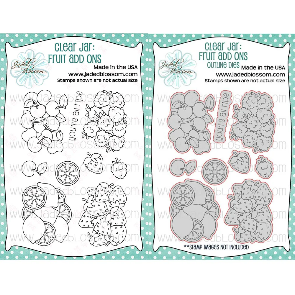 

New Metal Cutting Dies Diy Christmas Scrapbook Paper Craft Decoration Embossed Stamps Set Make Album Card Fruit Add Ons Template