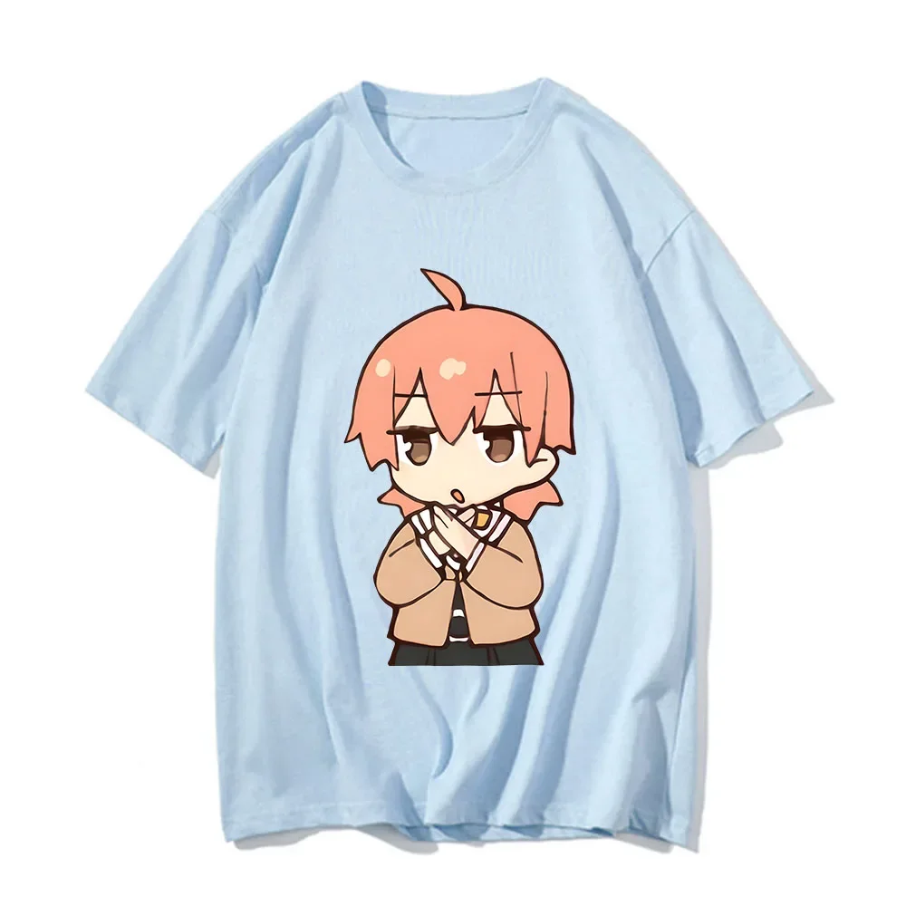 Bloom Into You Hip Hop T-Shirt Men Streetwear Kawaii Printed T Shirt 2023 Male Harajuku Cotton Regular Short Sleeve Tshirt Tops image 5