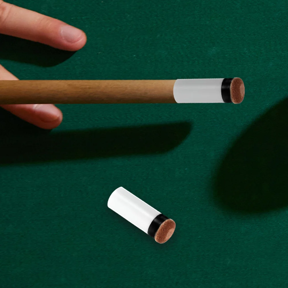 

8 Pcs Club Ferrule Tips Cues Kit Billiard Sticks Portable Replacement Pool Thread