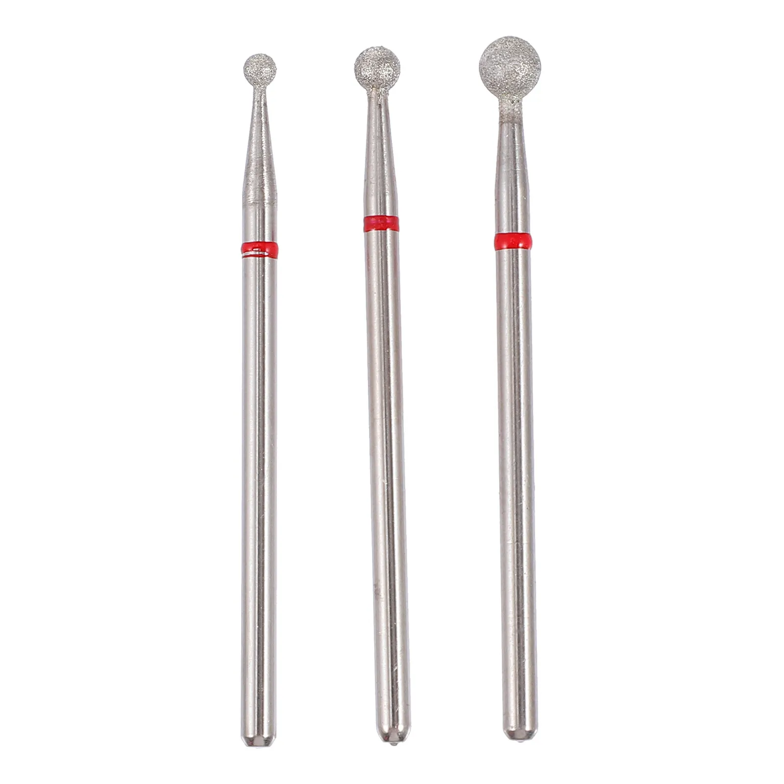 3 個ネイルアート研削ビット高性能マニキュア用品ネイル美容ツール電動ポータブルドリル用