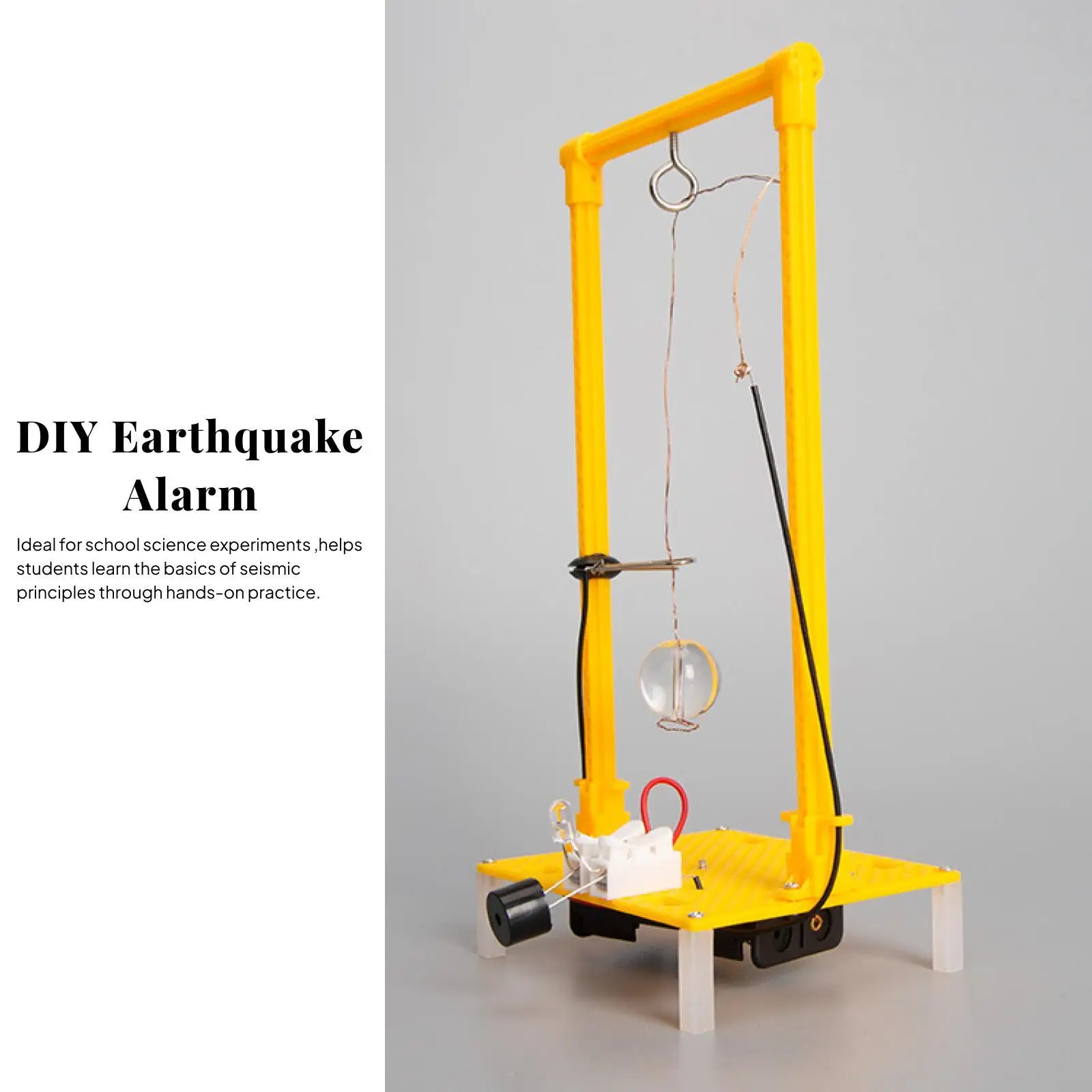 Modèle EQ créatif en bois pour projets scientifiques et activités de bricolage