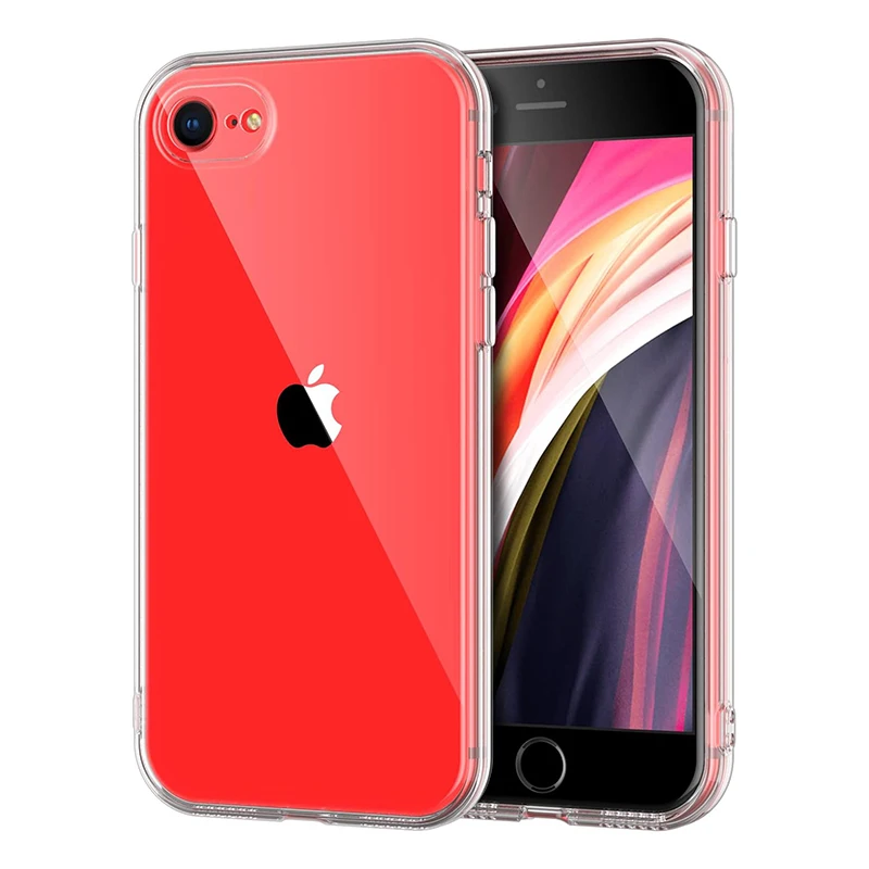 Ultra Thin Silicone Clear Case For iPhone SE 2024 2022 2020 2016 Transparent TPU Back Cover For iPhone 5 5S 6 6S 7 8 SE 2 3 4