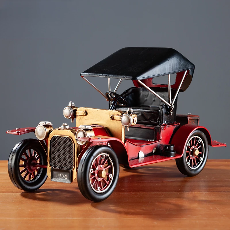 

Vintage Nostalgic Vintage Car Models Office Accessories Creative Home Porch Living Room Wine Cabinet Decorations Room Decor