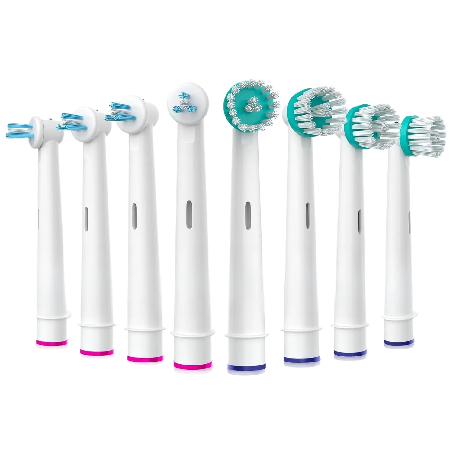 Replacement Brush Heads for OralB Professional Ortho & Power Tip Compatible Orthodontic Electric Toothbrush Head