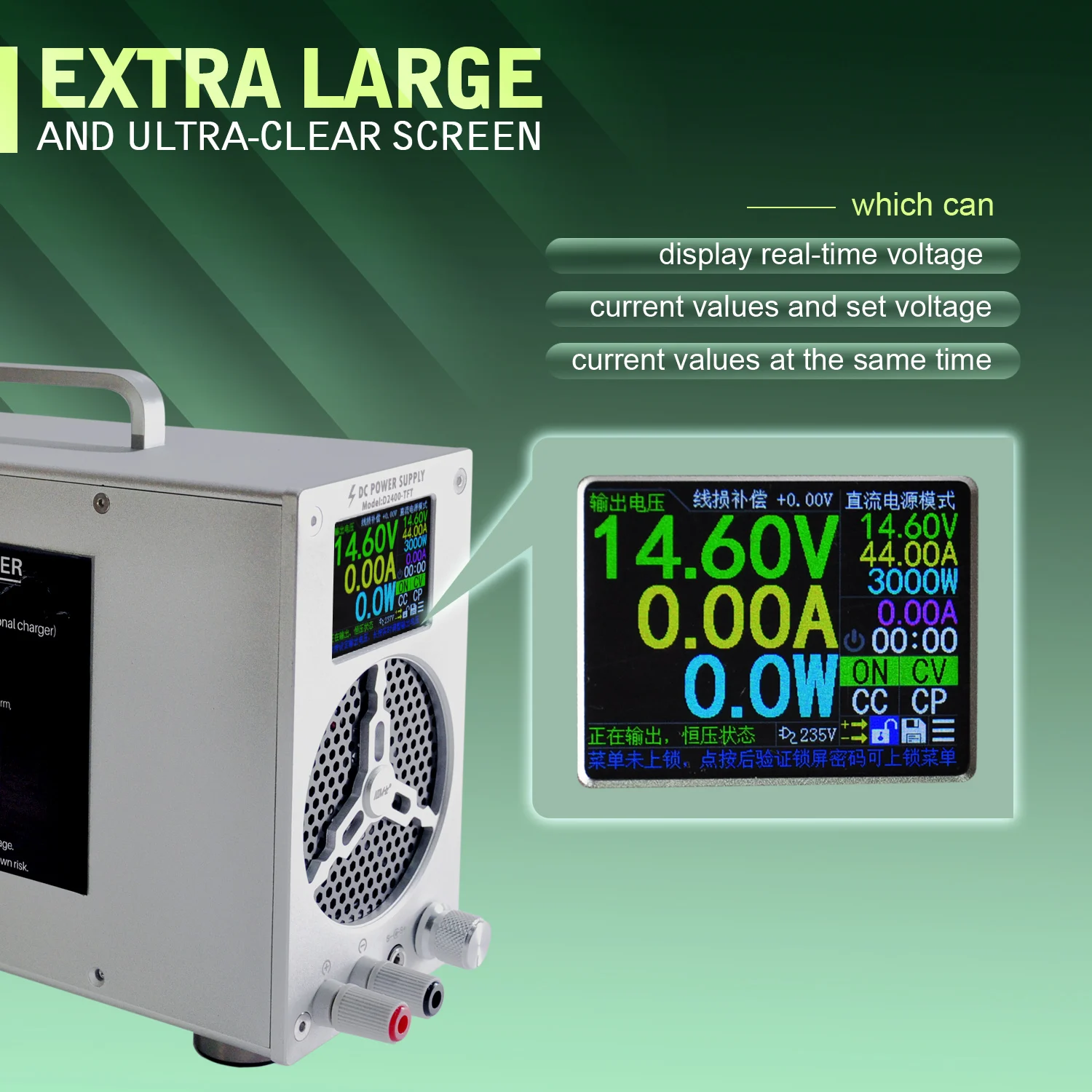 Литиевое зарядное устройство Lifepo4, зарядное устройство высокой мощности 24V36V48V60V 0-50A, быстрое зарядное устройство с регулируемым напряжением и током 72V84V20V 0-25A