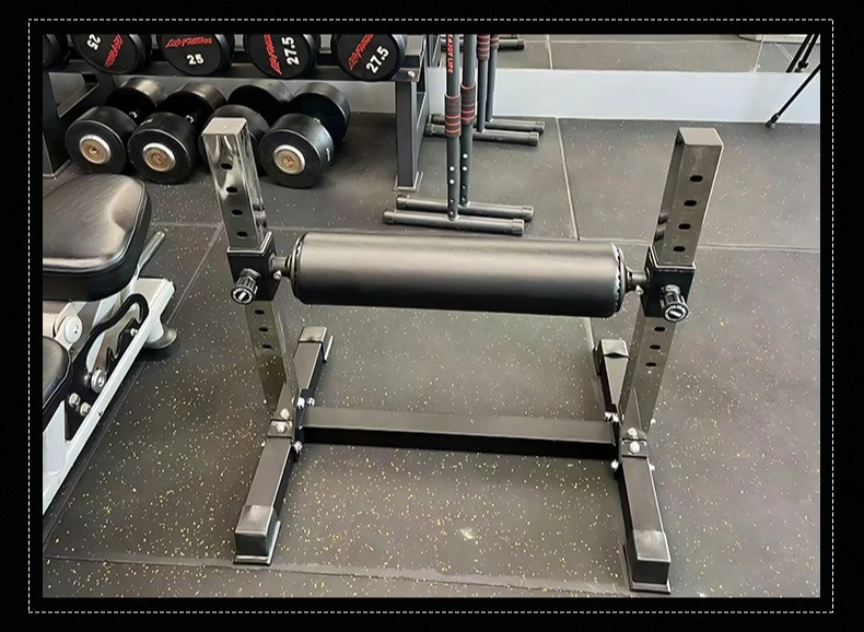 Single Leg Squat Rack Back Leg Lift Auxiliary Household Squat Rack Commercial Fitness Equipment Stainless Steel
