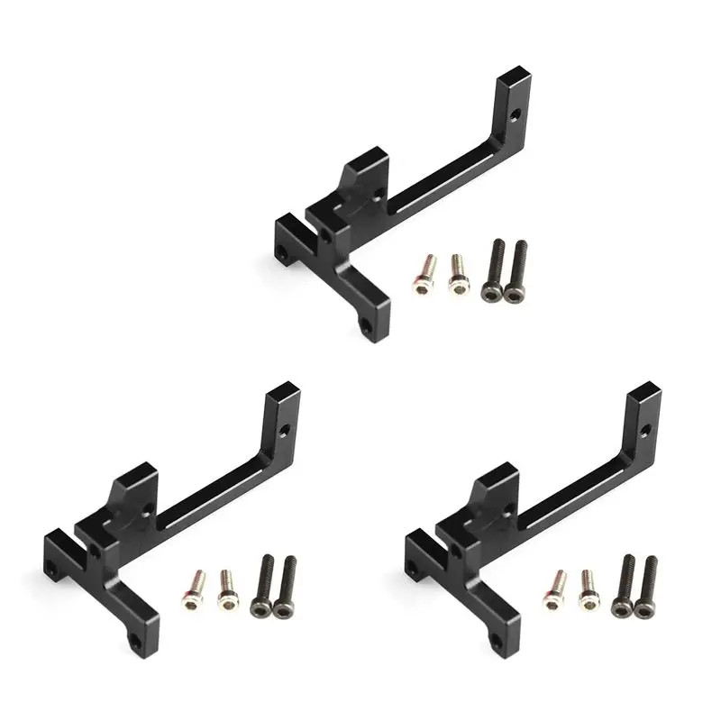 ABXE-3X Gearbox Shift Steering Gear Bracket Servo Mount For 1/14 Tamiya RC Truck Trailer Scania MAN Benz Actros DIY Parts,3