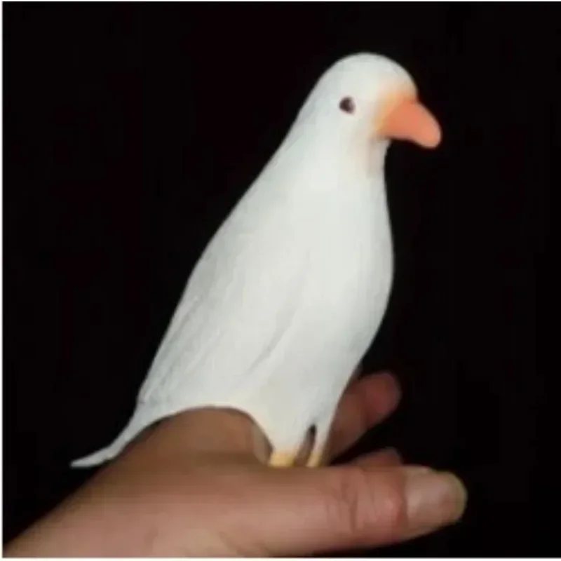 Vanishing Dove (latex) Fake Rubber Dove Magic Tricks Appearing Vanishing Magia Stage Close-Up Illusions Props Accessories Comedy