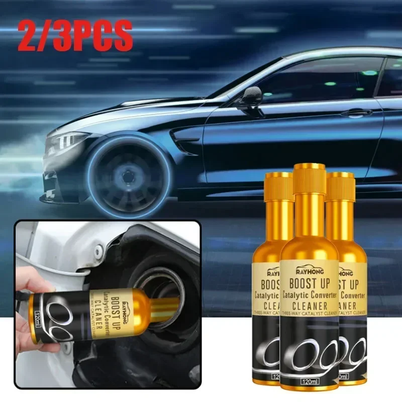 1/2/3PCS 120ml Promotion Car Catalytic Converter Cleaners To Automobile Engine CSV Clean Accelerators Catalysts Easy Cleaner