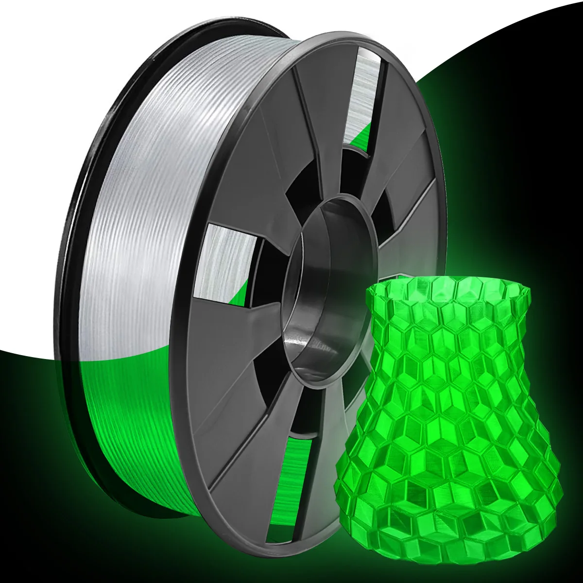 250G Luminous PLA Filament 1.75mm Glow In The Dark Plastic PLA 1.75mm 3D Printing Materials Fast Shipping