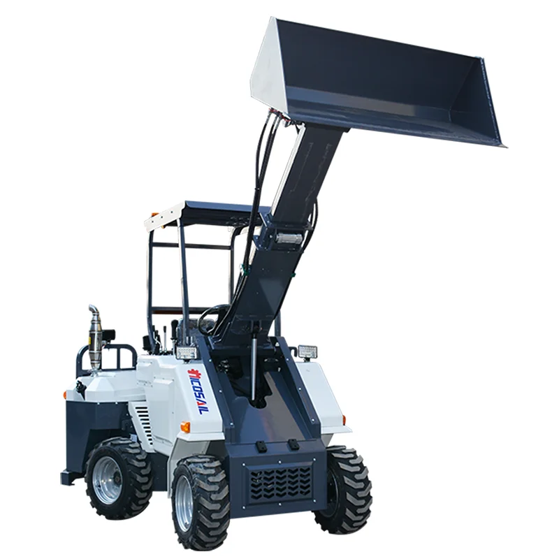 Customized 4 Wheel Drive Earth Moving Construction Heavy Machine 2.0ton Telescopic Boom Wheel Loader