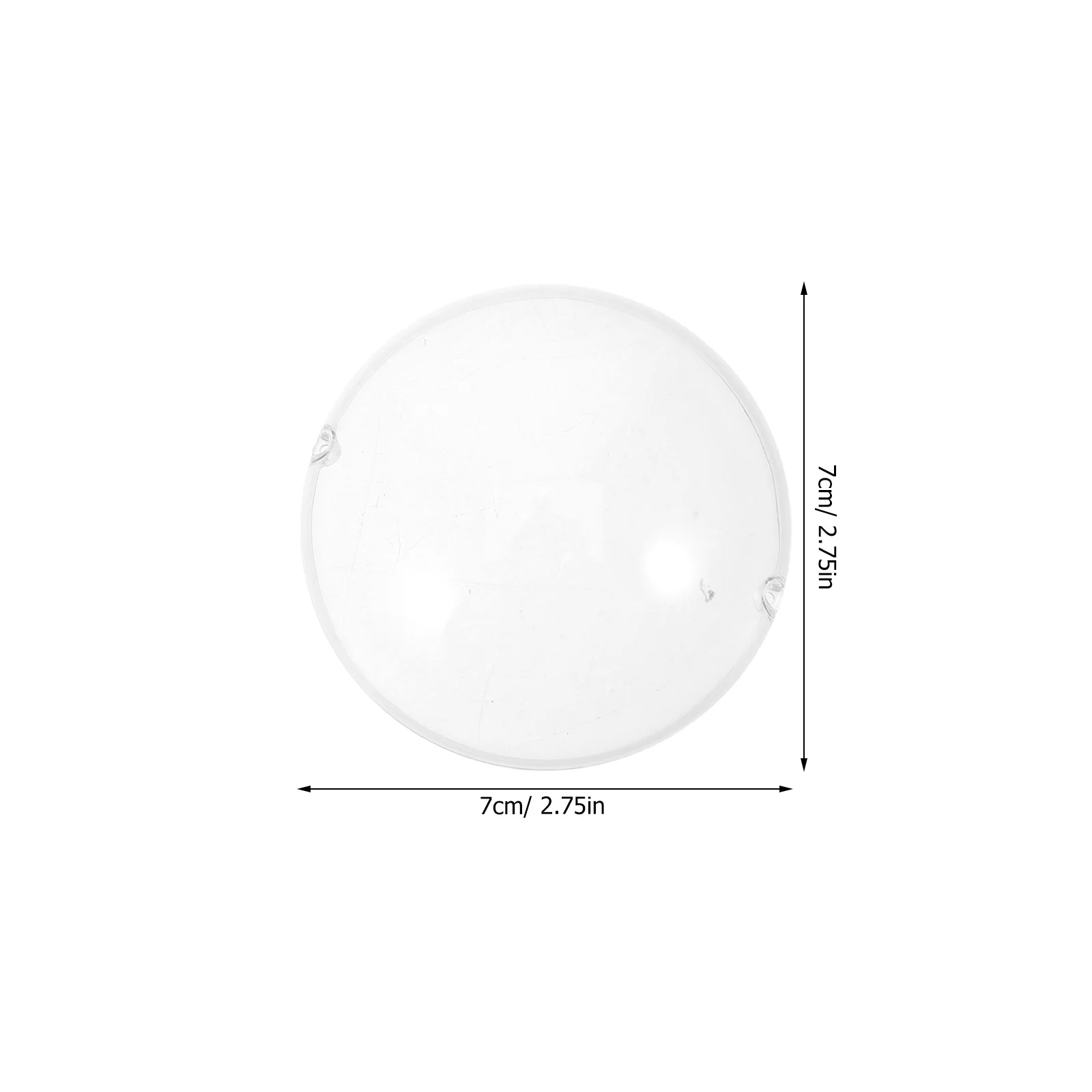 5 pçs máscara facial clara para 7cm acrílico display capa escudo protetor transparente para figuras diy artesanato