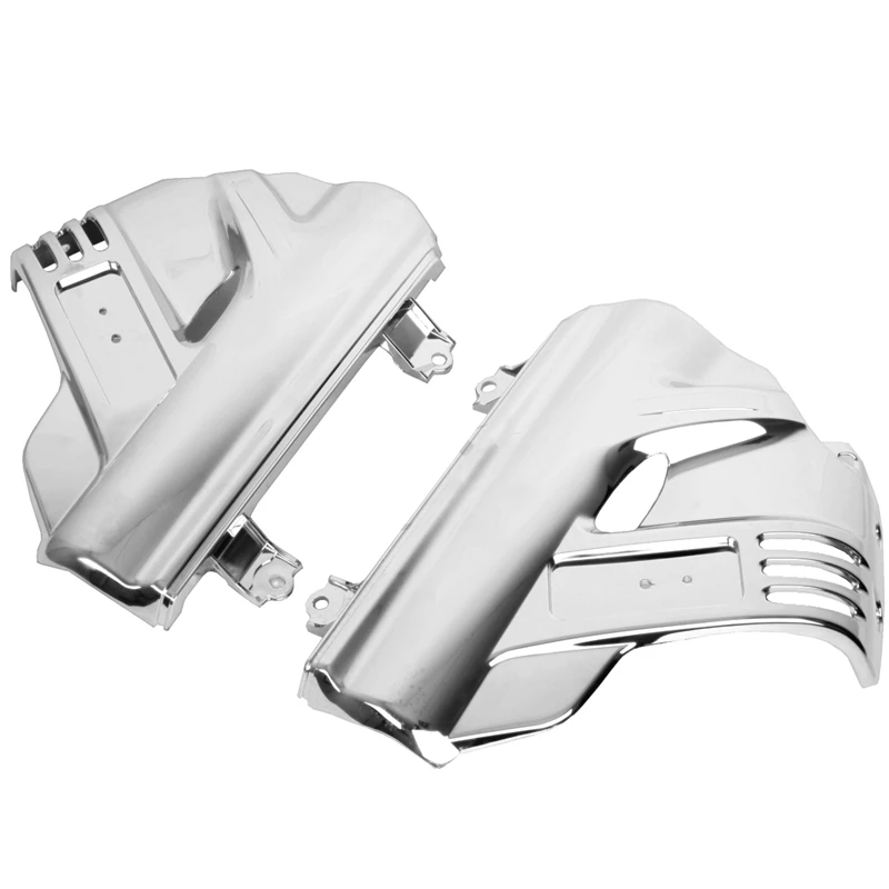 

Motorcycle Chrome Front Fender Covers For Honda GOLDWING GL1800 2007-2017 w/ Airbag