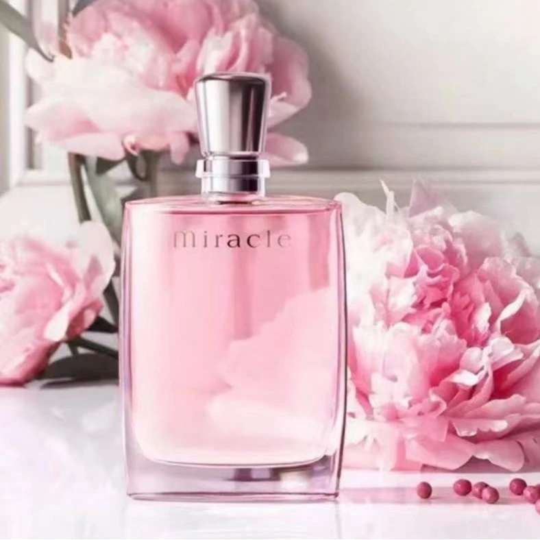 100 مل عطر رومانسي أنيق ماركة ممتازة مزيج من الليتشي الحلو والورد الأنيق طعم الثقة والرومانسية