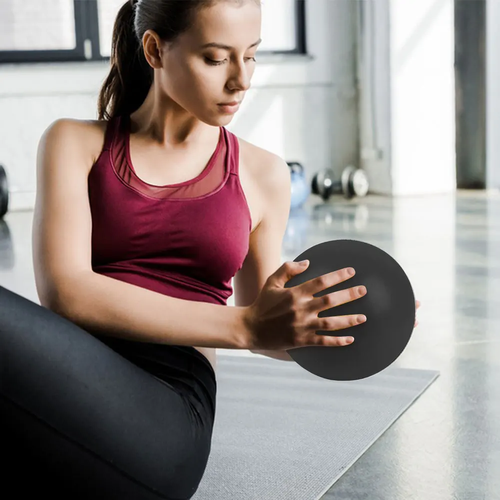 5Pcs Pilates Essential Kit with Ring & for Loop Band & Grip Socks for Women (Black)