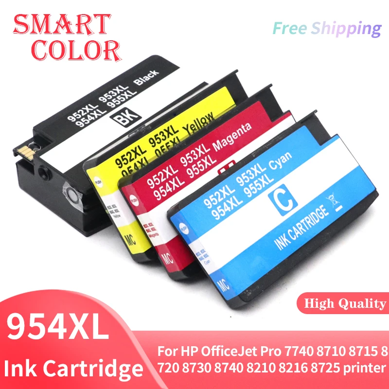 

954XL Compatible for HP954 ink cartridge 954 XL 954XL For HP OfficeJet Pro 7740 8710 8715 8720 8730 8740 8210 8216 8725 printer