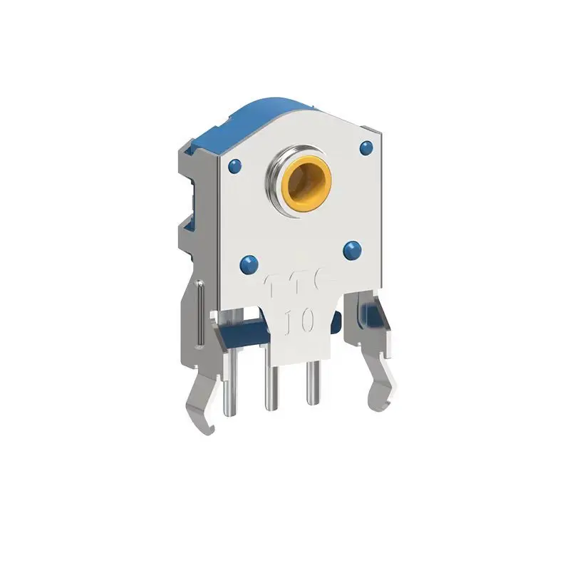 New Pattern TTC Dustproof Gold Silver Wheel Decoder 7/8/9/10/11/12/13/14/15/16mm Rotary Mouse Scroll Wheel Encoder 1.74mm Hole