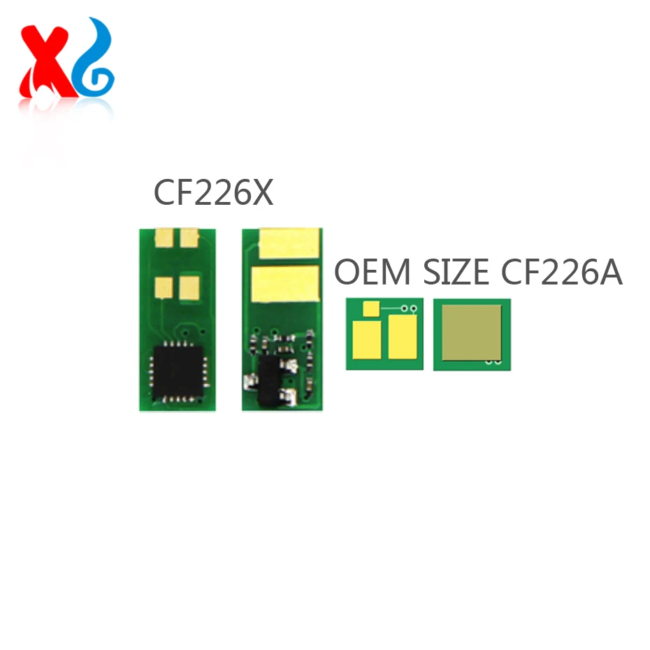 10 قطعة CF226A CF226X خرطوشة الحبر رقاقة HP ليزر جيت برو M402d M402dn M402dw M402n MFP M426dw M426fdn M426fdw بقية رقاقة 9K