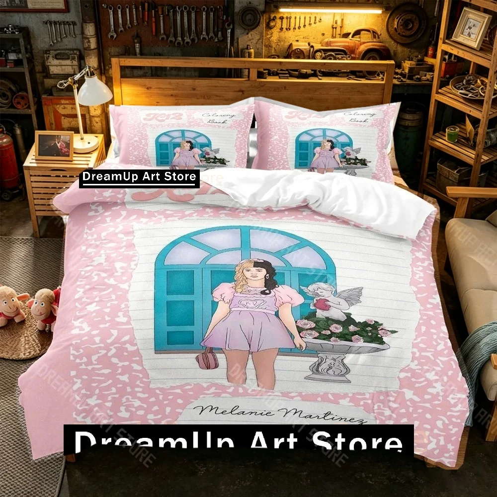 3D Printed Melanie Martinez Singer Bedding Set for Boys Girls Duvet Cover Pillowcase Twin Queen King Full Single Double Sizes