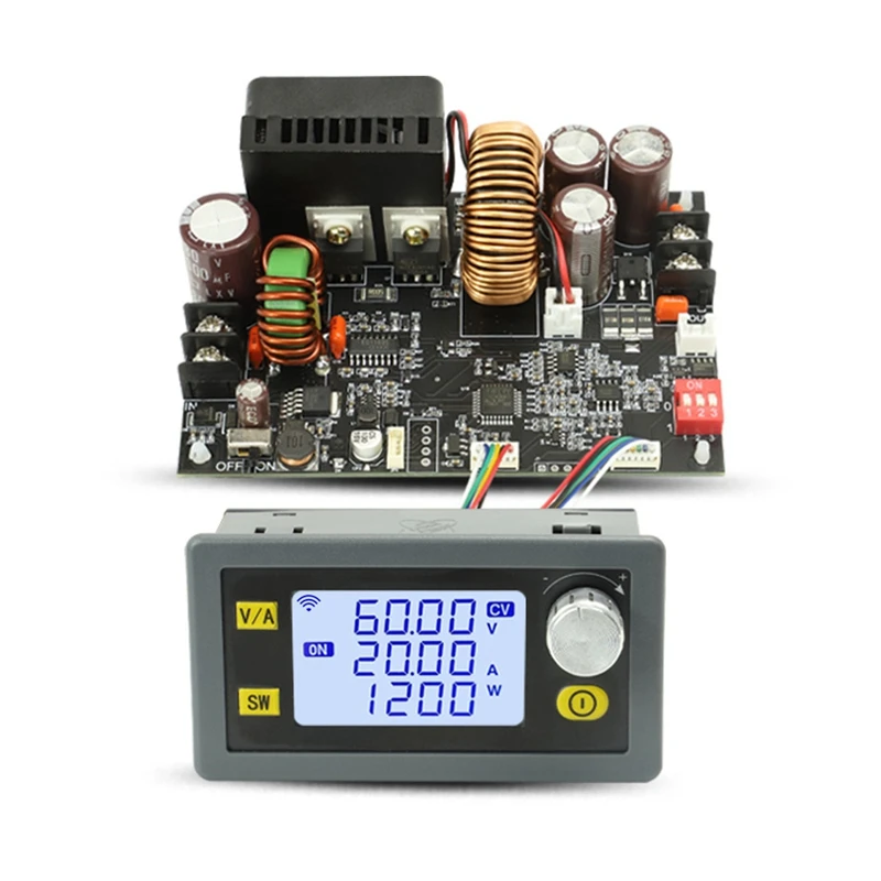 

LICG-CNC Регулируемый источник питания постоянного тока Постоянное напряжение Обслуживание постоянного тока 20 А/1200 Вт Понижающий модуль