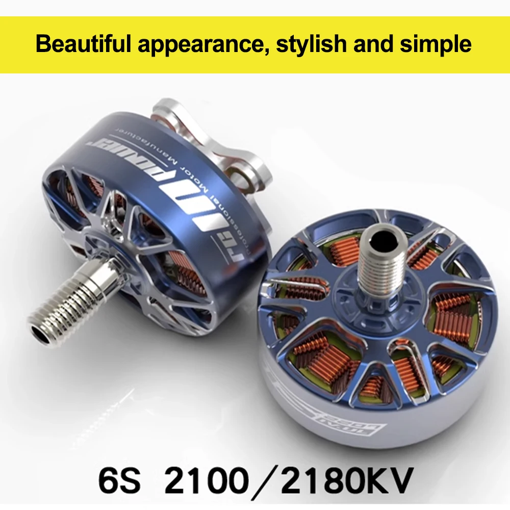 RCINPOWER GTS V4 2207 UL 2100/2180KV 6S Brushless Motor | High-Efficiency Power for 5