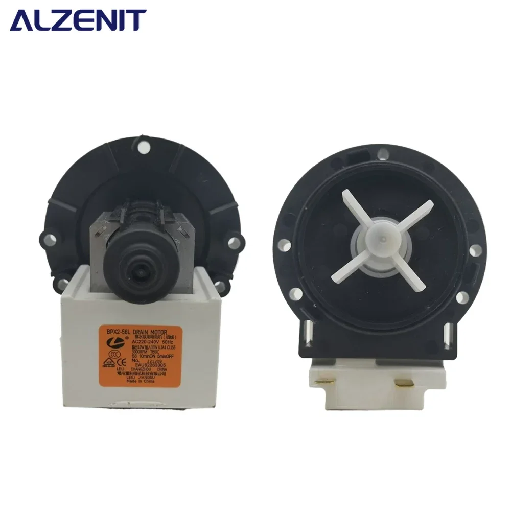 New For LG Washing Machine Drain Pump Motor BPX2-56L AC220-240V 50Hz EAU62263305 Washer Drainage Parts