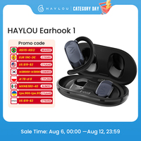 HAYLOU Earhook 1 Open-Ear Earphones Ear Hooks Wireless Bluetooth Headphones 360° Spatial Audio 4-Mic Noise Cancellation Earbud
