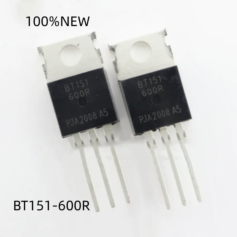 (20 Pieces) 100% New Bt151-600R In-Line To-220 Single Thyristor Integrated Circuit Ic Chip