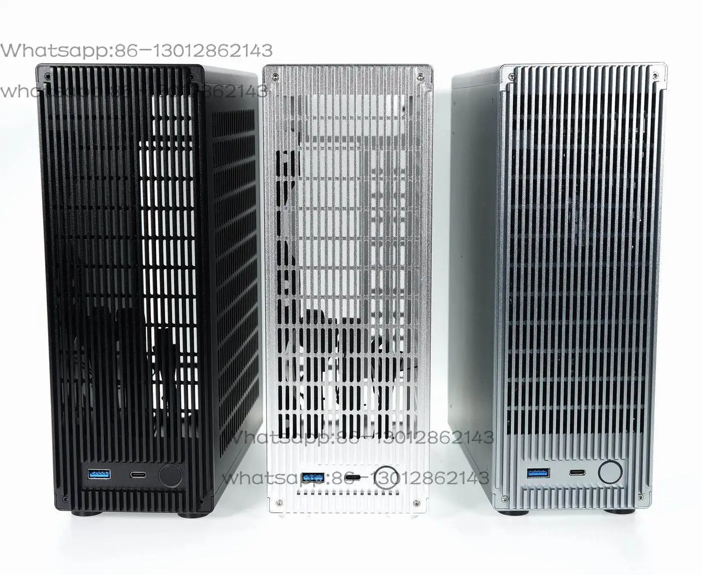 all aluminum chassis [Spot] ZS-D2/ITX half-height knife card computer chassis, version V2\ 4.6L volume,