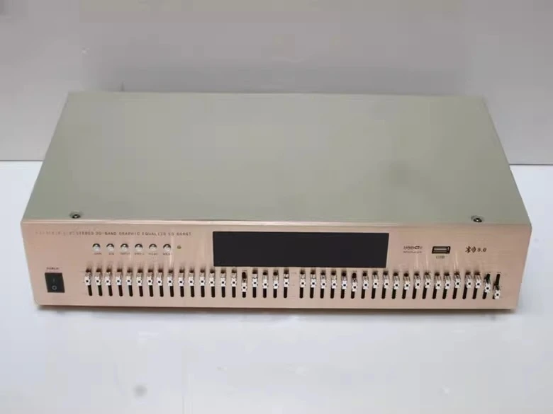 Remote control 40-band 5.0 lossless Bluetooth card stereo high-medium bass hifi Graphic Equcize home dual 20-band EQ equalizer